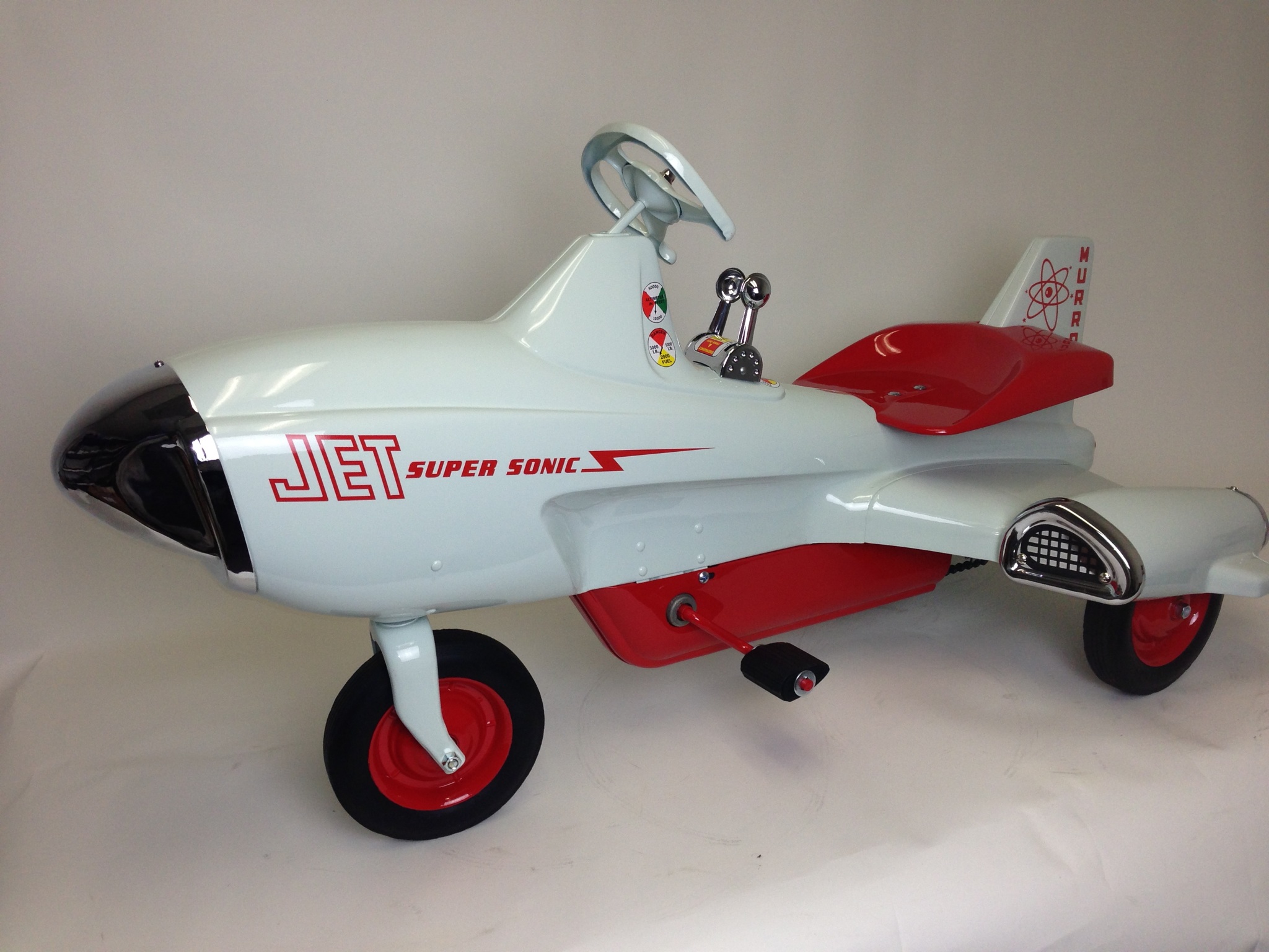 metal pedal airplane